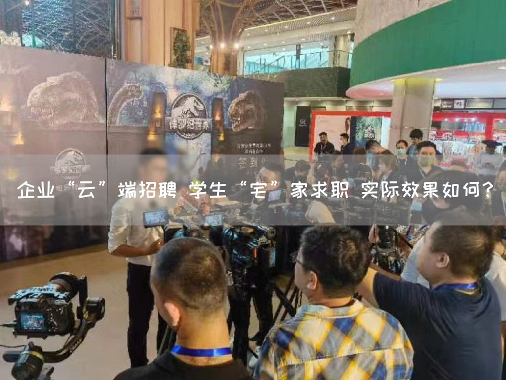 企业“云”端招聘 学生“宅”家求职 实际效果如何?(图1) 企业“云”端招聘 学生“宅”家求职 实际效果如何?(图1)