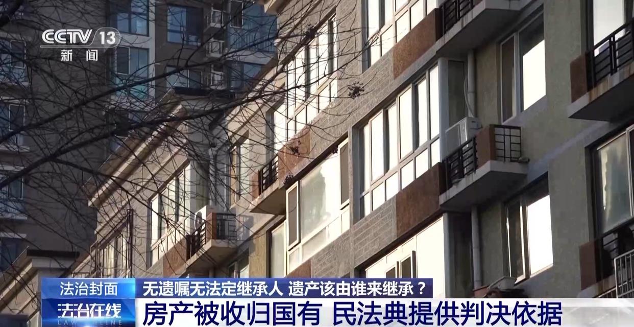 法治在线丨赵女士走了，叔姑舅姨9人争遗产，房产为何收归国家？案例释法→(图17)