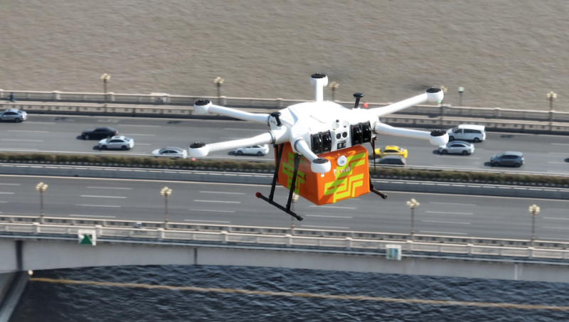 粤港澳大湾区低空物流航线“第一飞”启航(图1)