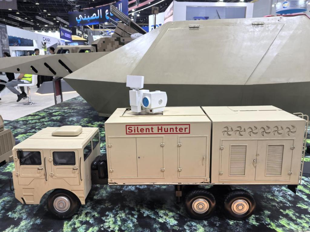 2025:中国“寂静狩猎者”激光系统亮相阿布扎比防务展,创造多个首次(图3) 2025:中国“寂静狩猎者”激光系统亮相阿布扎比防务展,创造多个首次(图3)